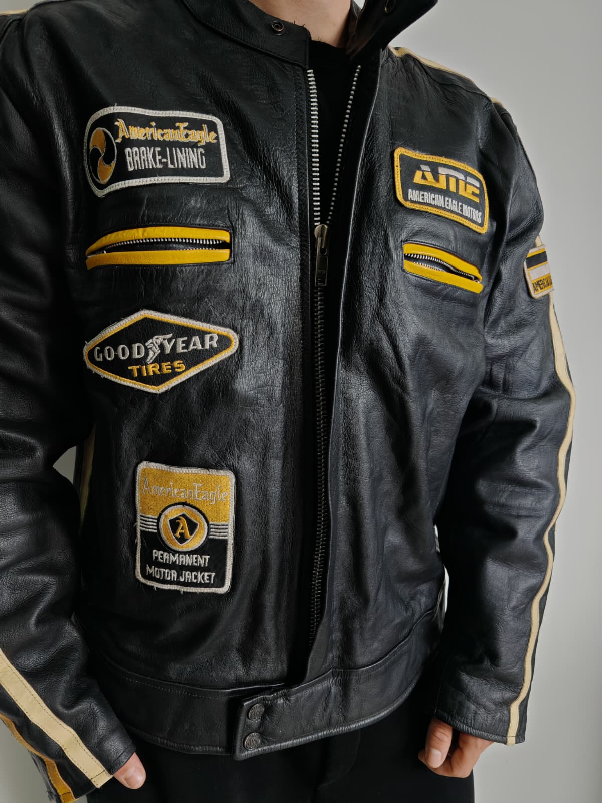 Giacca in vera pelle Da Motociclista