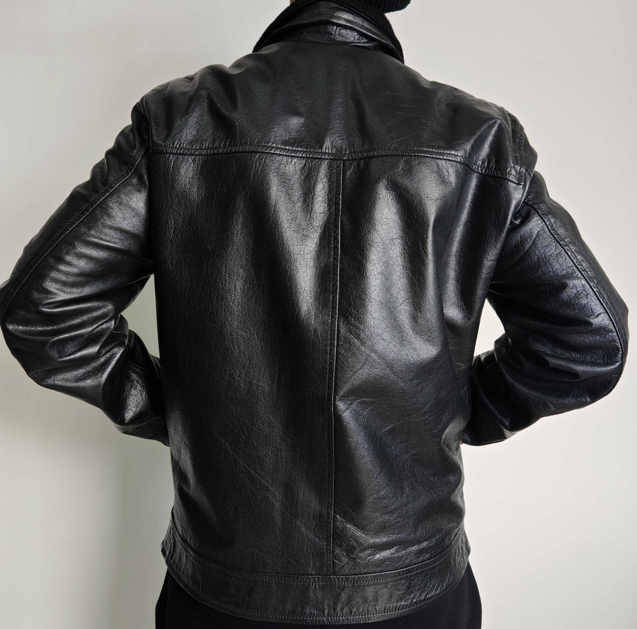 Giacca in vera pelle